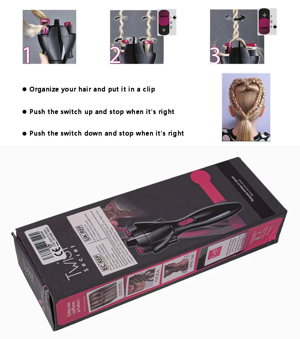 Automatic Hair Braider – Electric Quick Twist Styling Tool