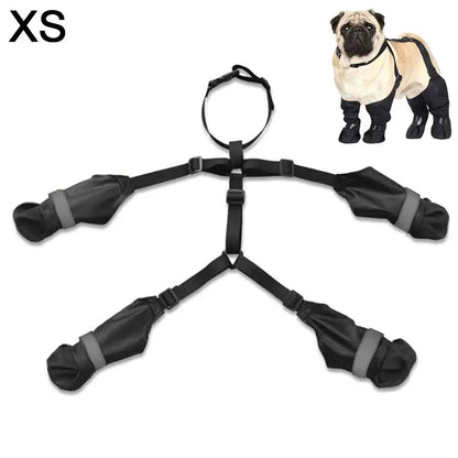 Waterproof Dog Rain Boots – Non-Slip Outdoor Shoes
