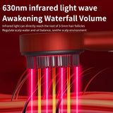 Electric Vibration Massage Comb Red Light Hair Growth Massage Scalp Brush anti Hair Loss Liquid Oil Applicator Hair Care