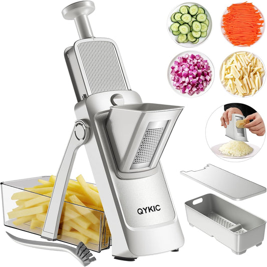 Mandoline Slicer for Kitchen, Adjustable 0.1-8Mm (S4 Sliver)