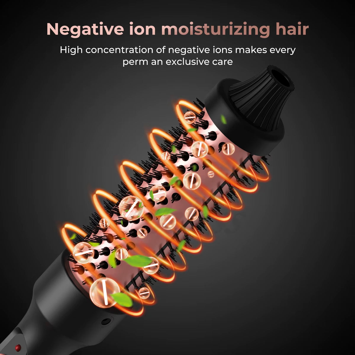 32mm Thermal Curling Brush – Heated Hair Styling Brush