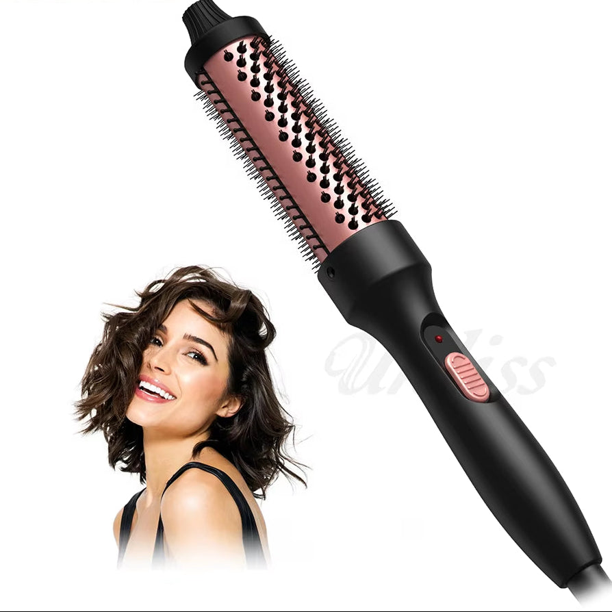 32mm Thermal Curling Brush – Heated Hair Styling Brush