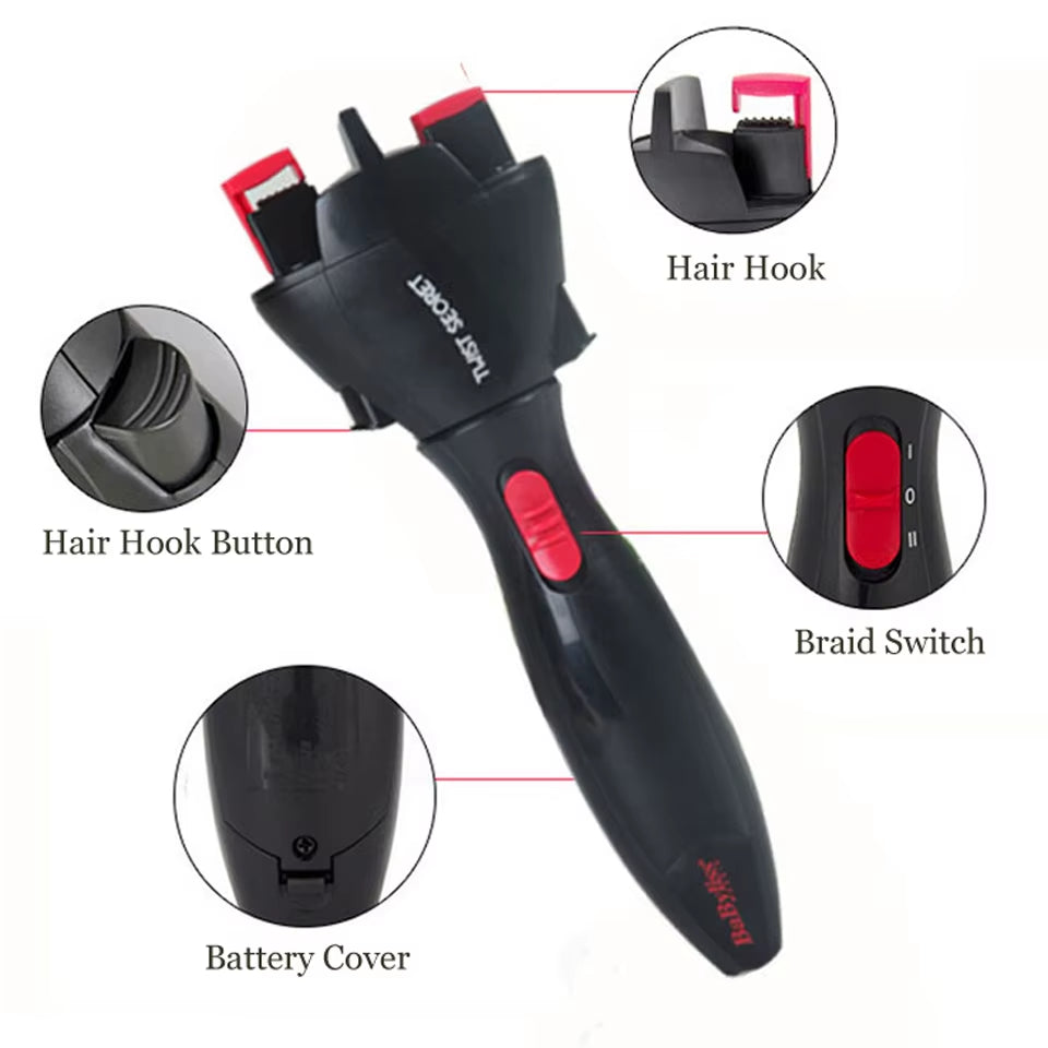 Automatic Hair Braider – Electric Quick Twist Styling Tool