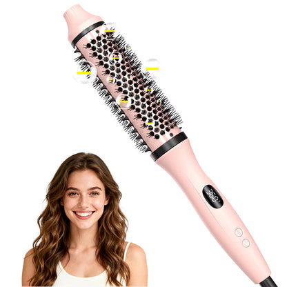 Ionic Thermal Brush – Curling & Straightening Hair Brush