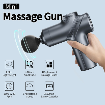 Mini Massage Gun – Deep Tissue Muscle Massager