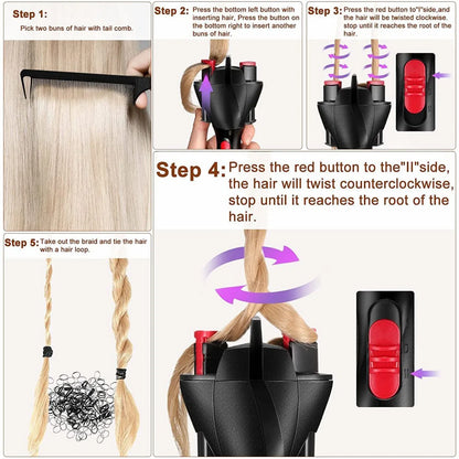 Automatic Hair Braider – Electric Quick Twist Styling Tool