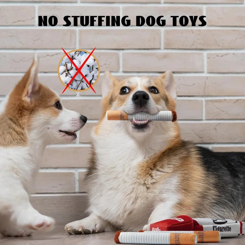 Funny Plush Dog Toy – Interactive Squeaky Toy for Dogs